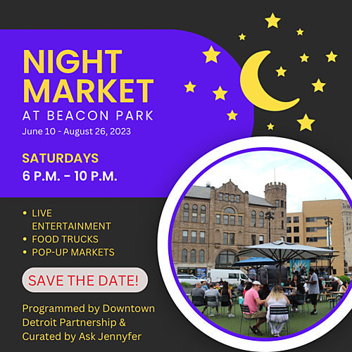 Night Market at Beacon Park  2023 poster