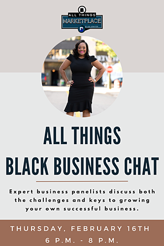 All Things Black Business Chat poster