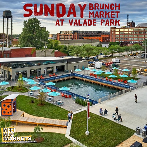Sunday Brunch at Valade Park  poster