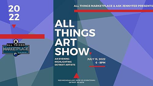 All Things Art Show poster