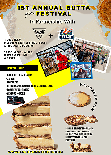 1st Annual Butta Pie Festival poster