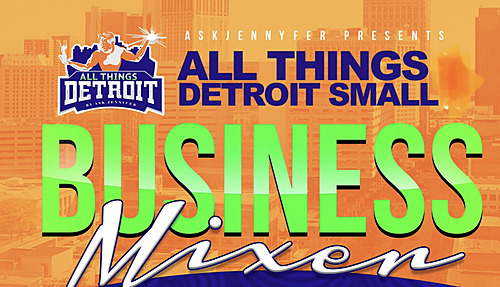 National All Things Detroit Day  Pre-Event Mixer  poster