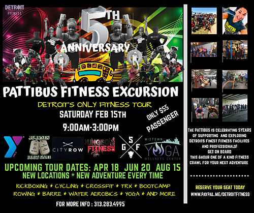 PattiBUS Fitness Excursion poster