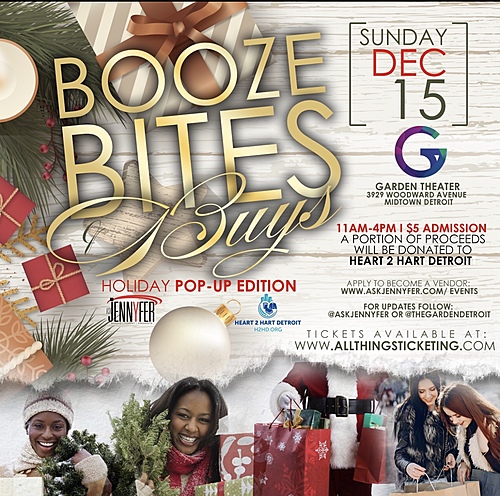 Booze, Bites & Buys poster