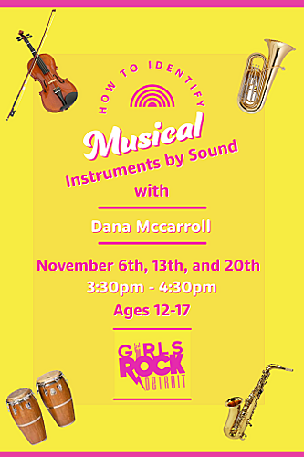 How to Identify Musical Instruments by Sound with Dana McCarroll poster