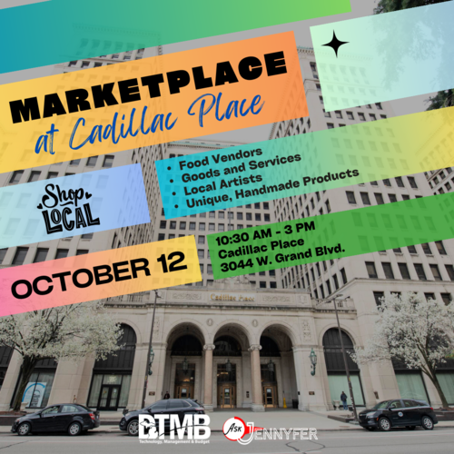 Marketplace at Cadillac Place poster